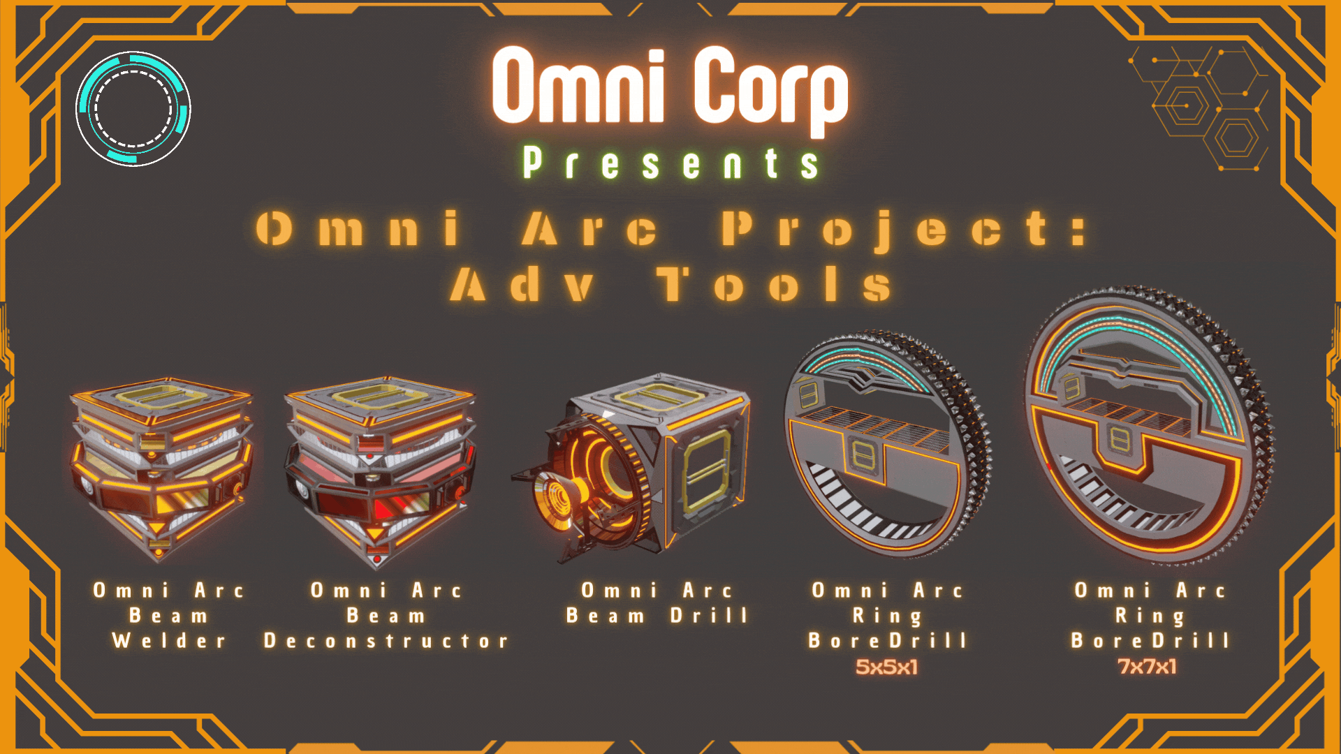 OmniCorp The OmniArc Project: Adv Tools — Space Engineers Workshop preview