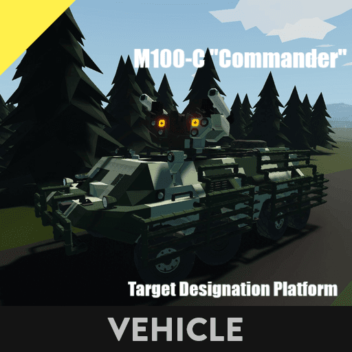 M100-C Dragoon, Target Designation Platform — Stormworks: Build and Rescue Steam Workshop preview image