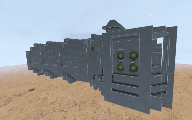 [C8N] C6 Large Hanger Ship 31kpcu — Space Engineers Workshop preview