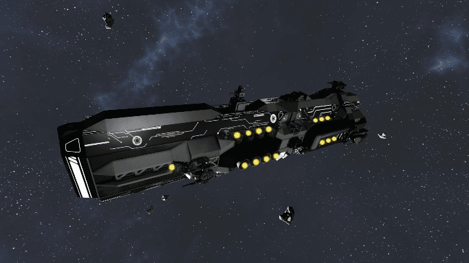 SBG Dauntless Corvette — Space Engineers Workshop preview