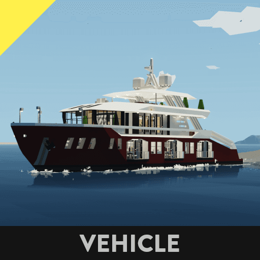 32m Modern Flybridge Yacht V2 — Stormworks: Build and Rescue Steam Workshop preview image