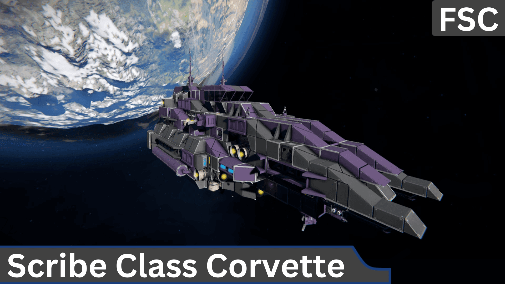FSC Scribe Class Corvette — Space Engineers Workshop preview