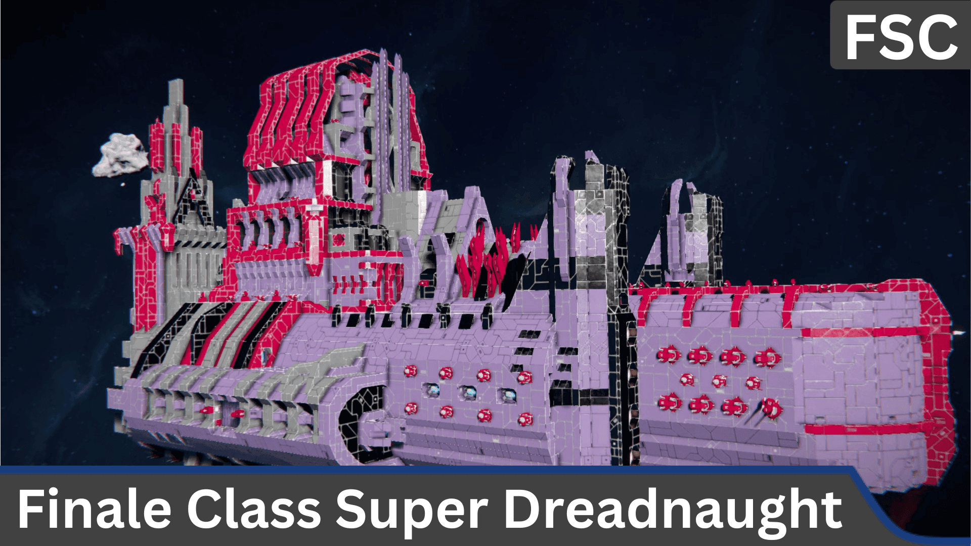 FSC Finale Class Super Dreadnaught — Space Engineers Workshop preview