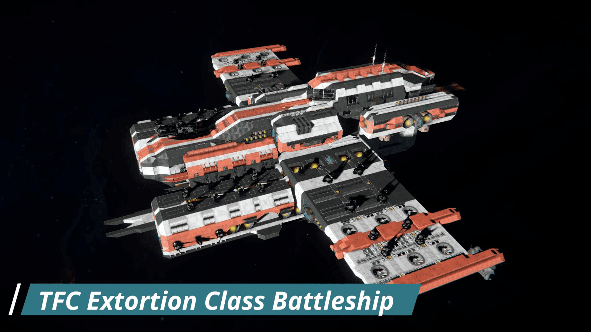 TFC Extortion Class Battleship — Space Engineers Steam Workshop preview image