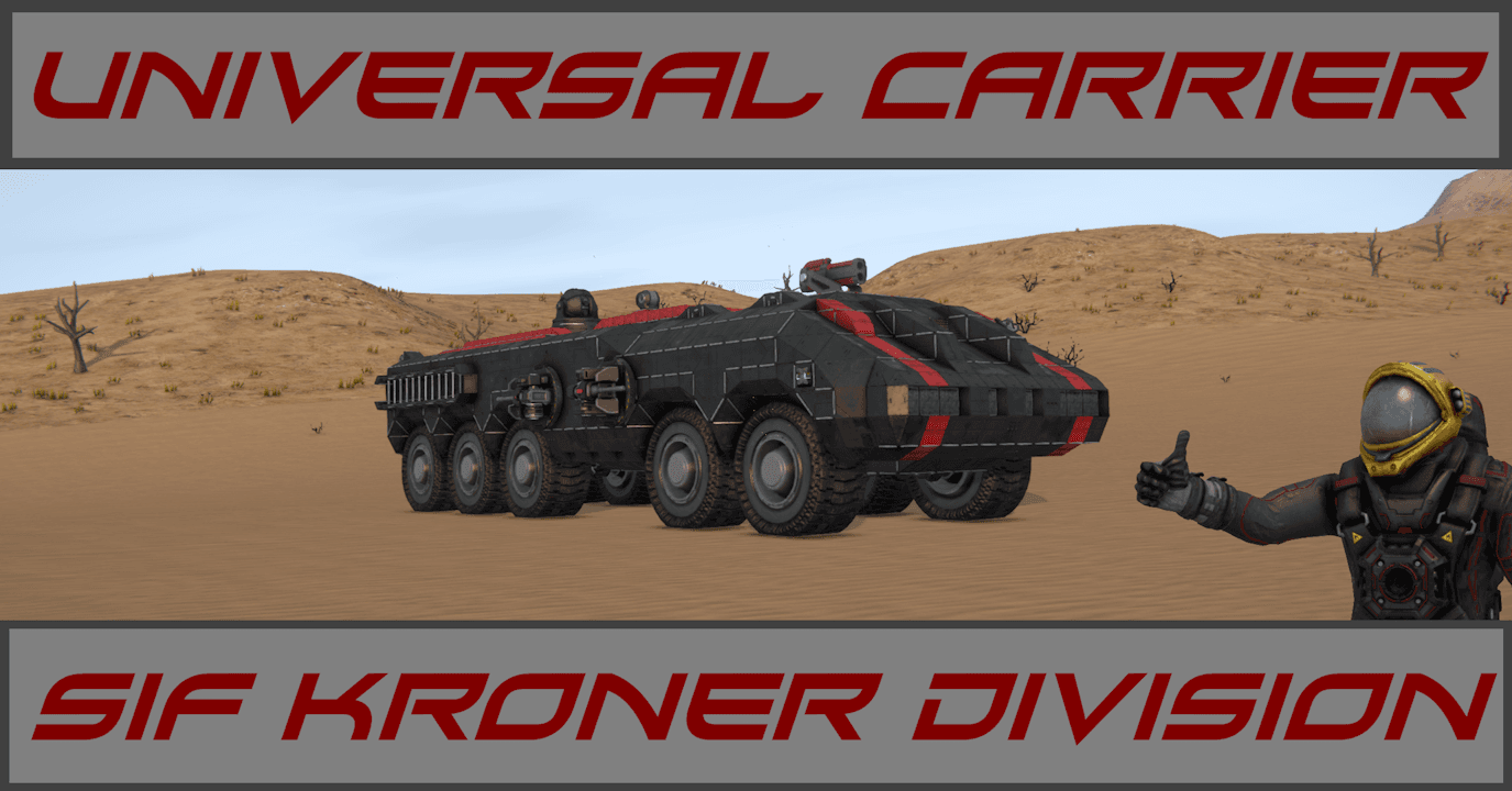 SIF universal carrier — Space Engineers Workshop preview