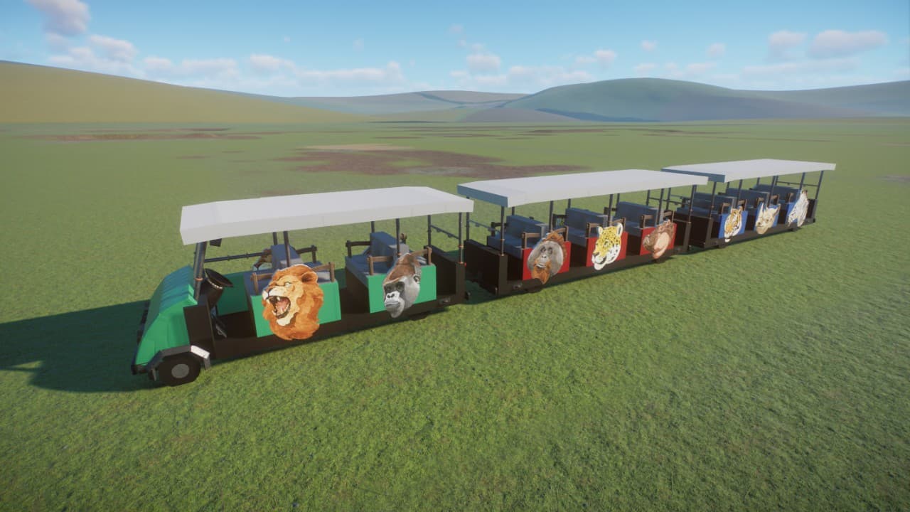 Zoo Tram Tour — Planet Zoo Steam Workshop preview image