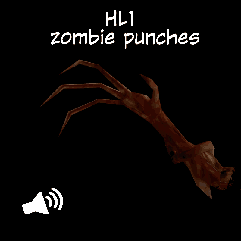 HL1 Zombie Claw Sounds — Left 4 Dead 2 Workshop preview