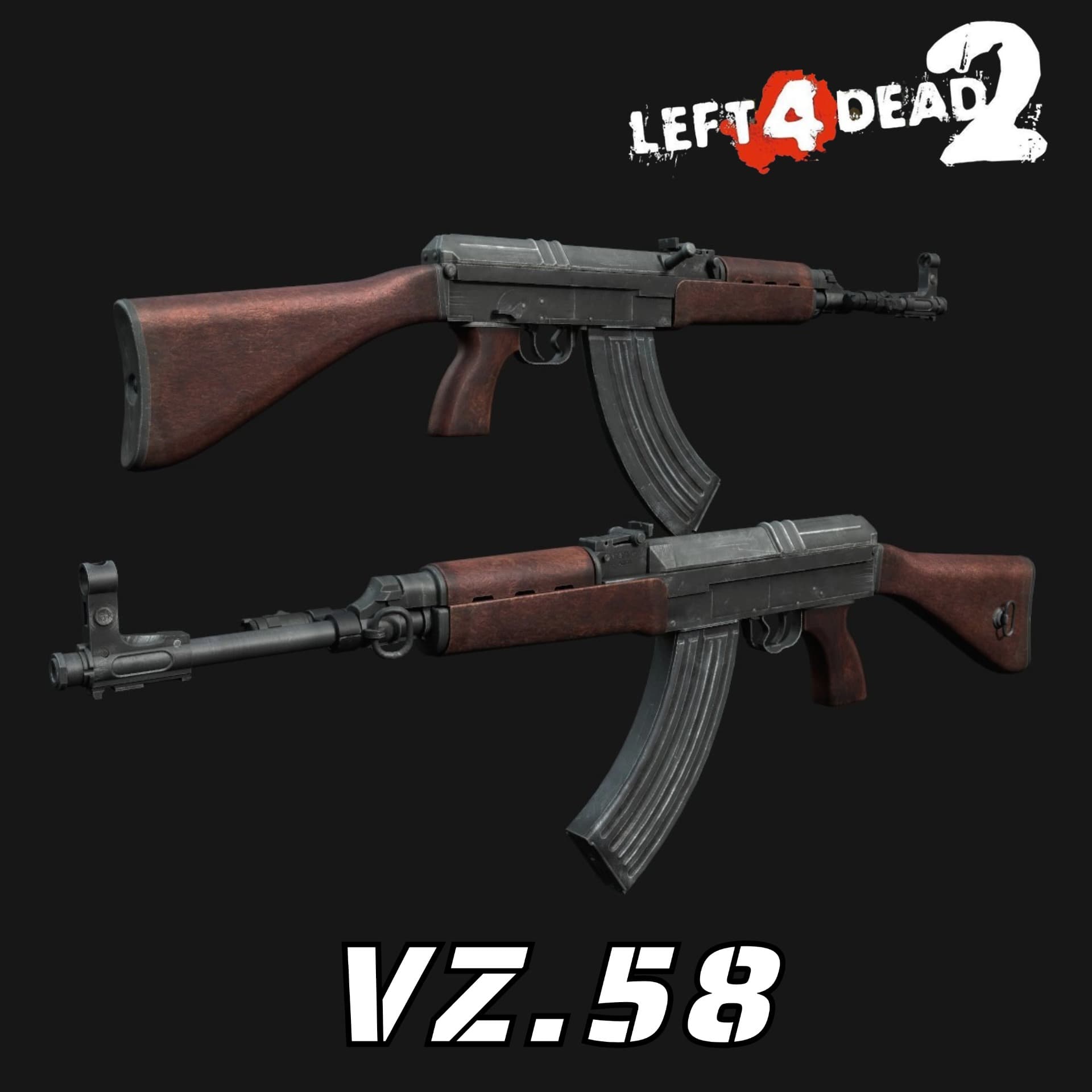 SA Vz.58（Replace AK-47）
 — Left 4 Dead 2 Steam Workshop preview image