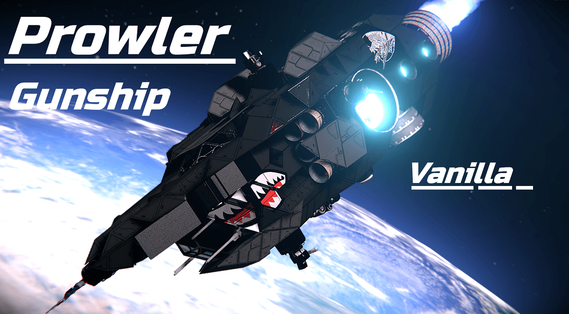 B8T Prowler - Gunship — Space Engineers Workshop preview