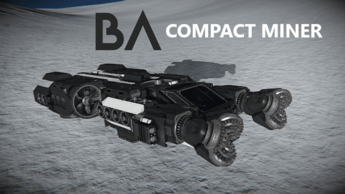 BA compact atmospheric miner — Space Engineers Steam Workshop preview image