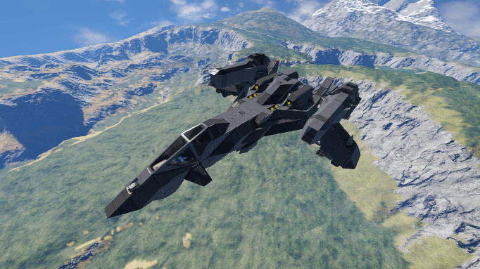 TCMF-42 Valkyrie mk.3FP — Space Engineers Workshop preview
