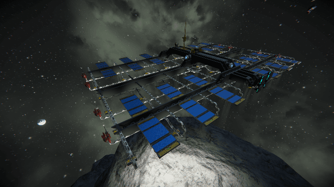 Large Floodlight Array — Space Engineers Workshop preview
