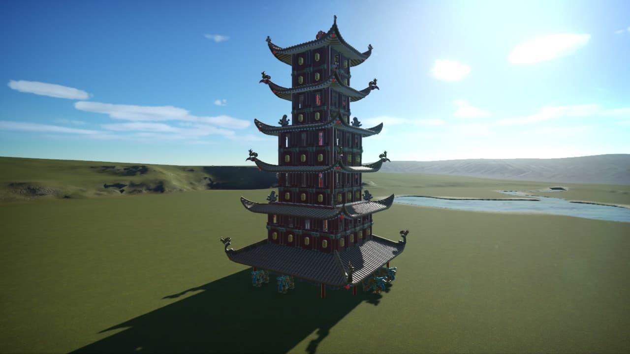 AK Chinesische Pagode — Planet Coaster Steam Workshop preview image