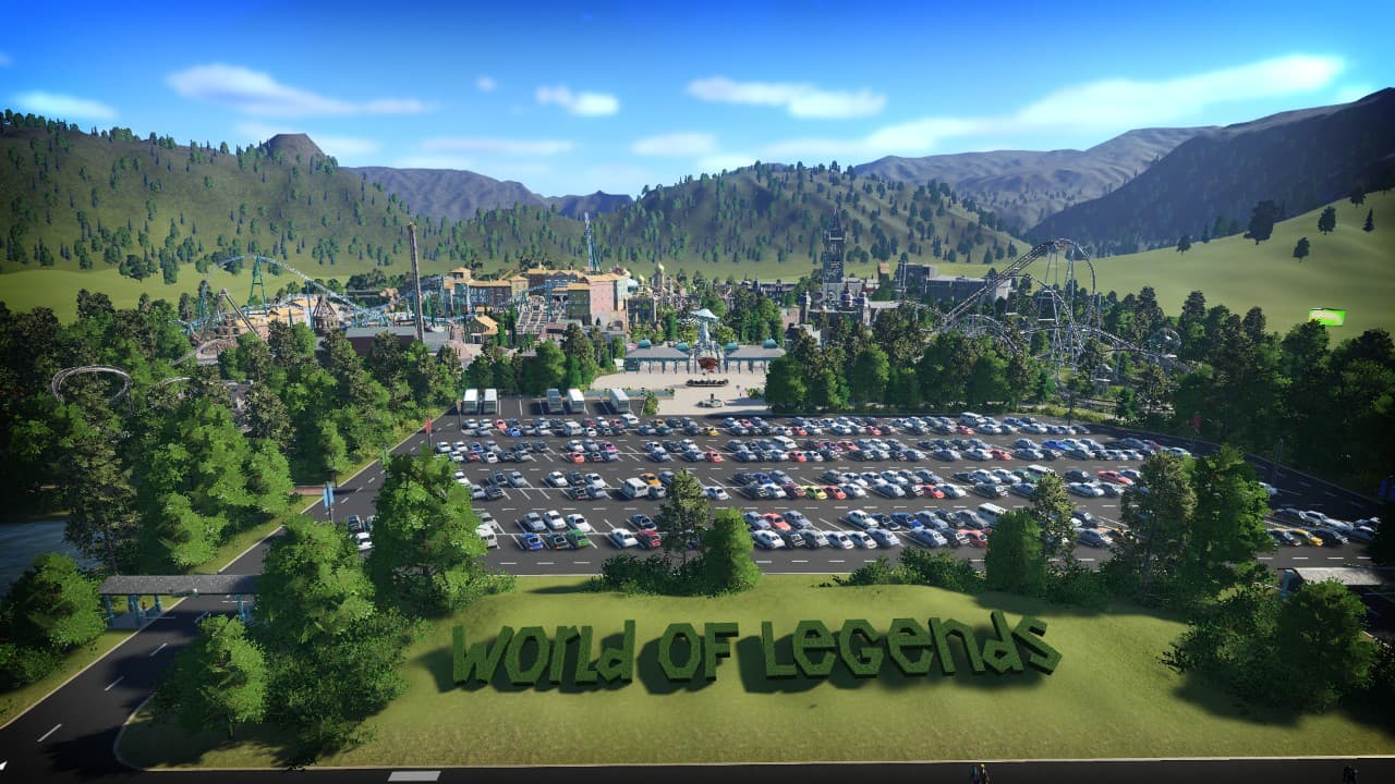 world of legends — Planet Coaster Steam Workshop preview image