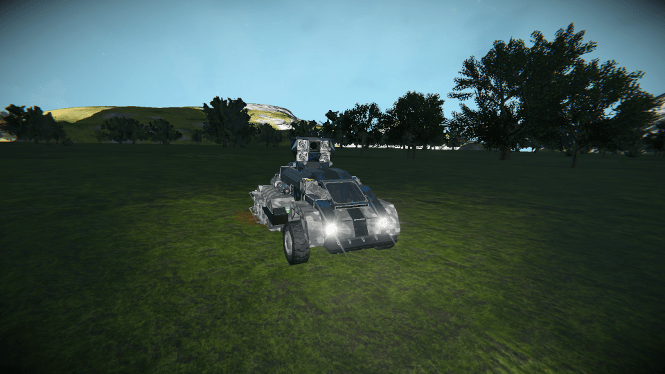 (FLC) Honey Badger anti-air vehicle — Space Engineers Workshop preview