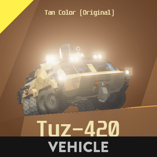 Tuz 420 "Tatarin" - SnowRunner [Tan] — Stormworks: Build and Rescue Steam Workshop preview image