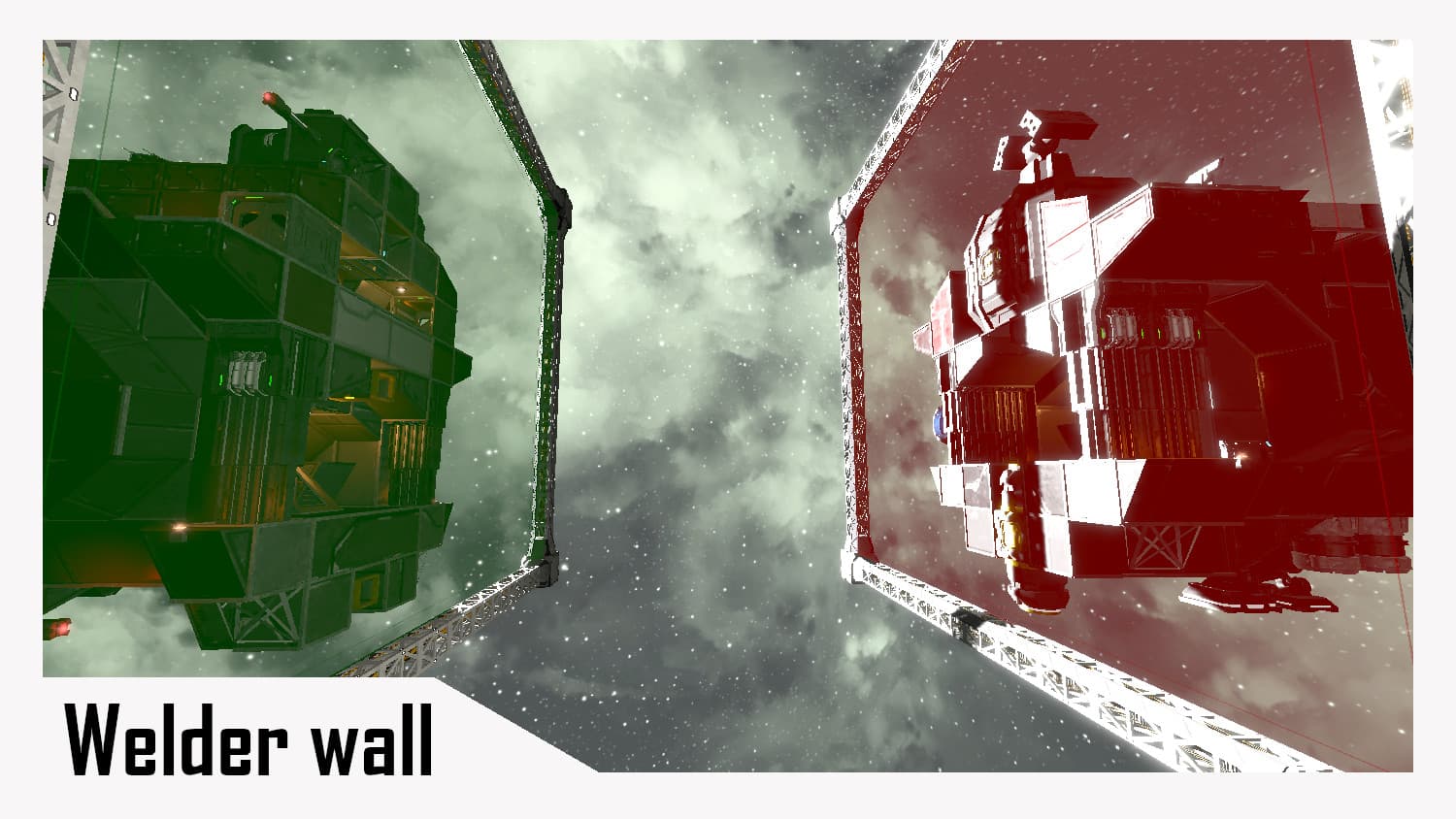 WelderWall — Space Engineers Steam Workshop preview image