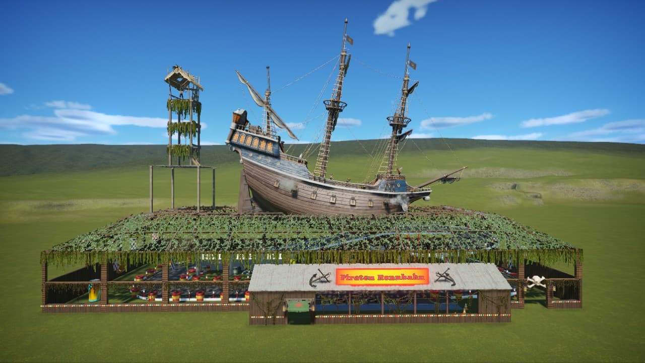 Piraten Rennbahn — Planet Coaster Steam Workshop preview image