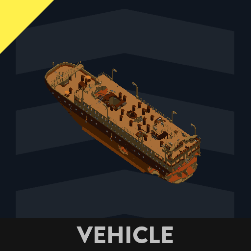 S.S. Wilhelmshaven Wreck Main Section — Stormworks: Build and Rescue Workshop preview