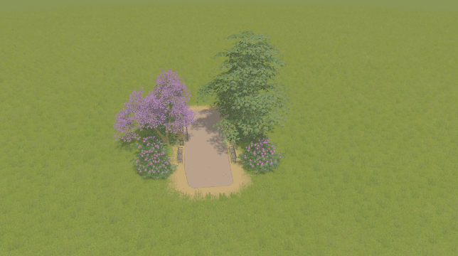 2x2 Mini Park — Cities: Skylines Workshop preview