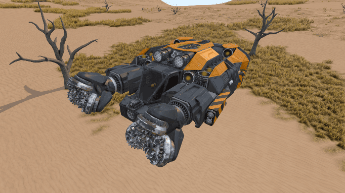 Midge Hydro MK-1.2 / Miner / Drone / (PAM-Autominer usable) — Space Engineers Workshop preview