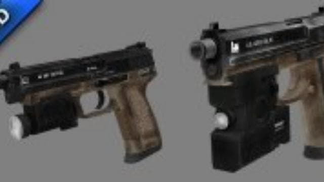 "Desert Storm" HK Tactical .45s — Left 4 Dead 2 Workshop preview