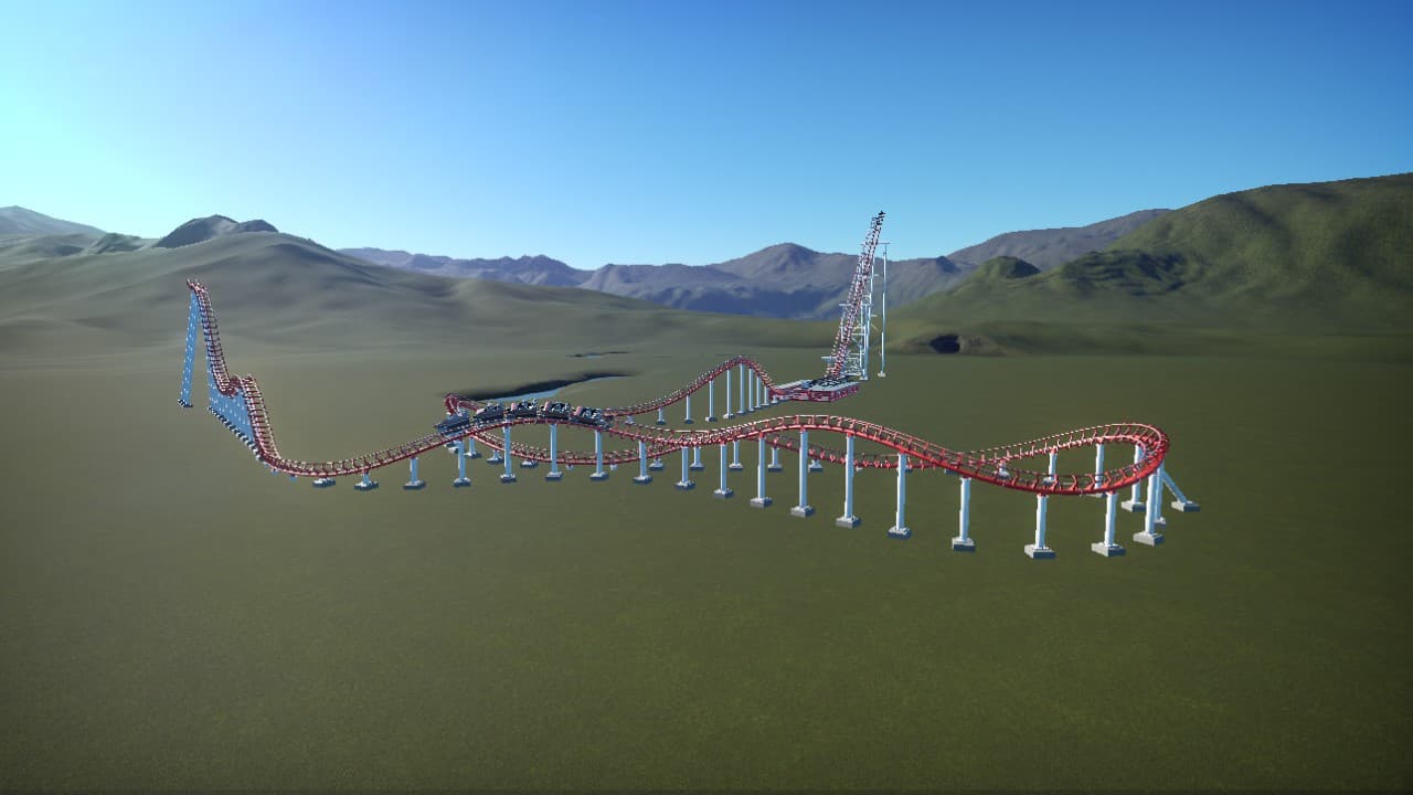 Thrill Boomerang — Planet Coaster Steam Workshop preview image