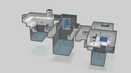 Pits and Turrets — Portal 2 Steam Workshop preview image