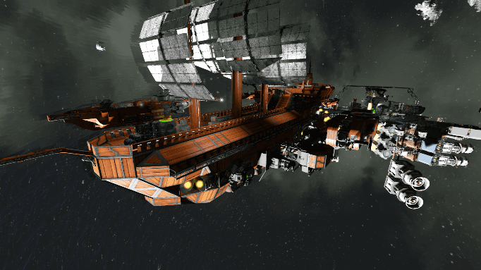 Saucy Galleon Mk_III — Space Engineers Steam Workshop preview image