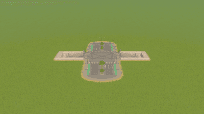 十字立交-大*中↓-平整占地 — Cities: Skylines Steam Workshop preview image
