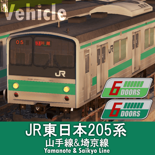 JR-East 205 Series Saikyo Line & Yamanote Line — Cities: Skylines Workshop preview