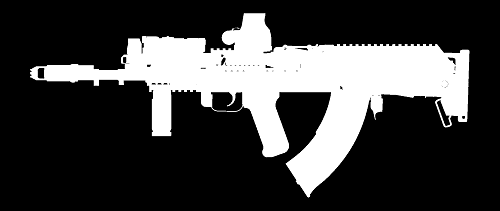Kochevnik Zenitco AKS-105 Bullpup (Uzi) HUD Icon — Left 4 Dead 2 Steam Workshop preview image