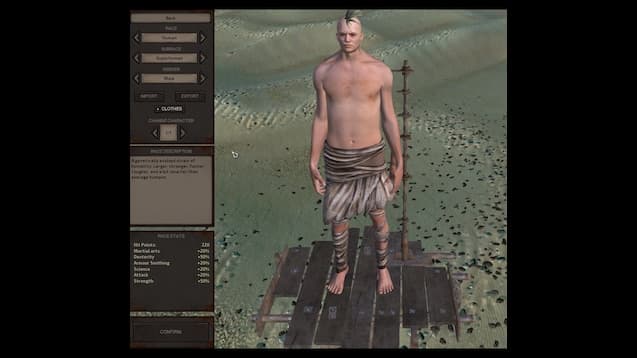 Superhuman Race patch MCA Y MCA EXTENDED — Kenshi Workshop preview