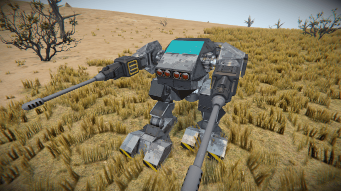 Guard Robot Mk_IV (No scripts, Vanilla, DLCs) — Space Engineers Workshop preview