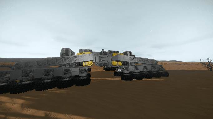 Hover tank base design — Space Engineers Steam Workshop preview image