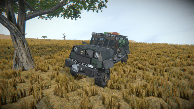 Mongol 4x4 All Terrain (Vanilla, DLC) — Space Engineers Steam Workshop preview image