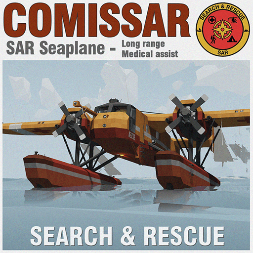 Comissar - SAR Seaplane — Stormworks: Build and Rescue Steam Workshop preview image