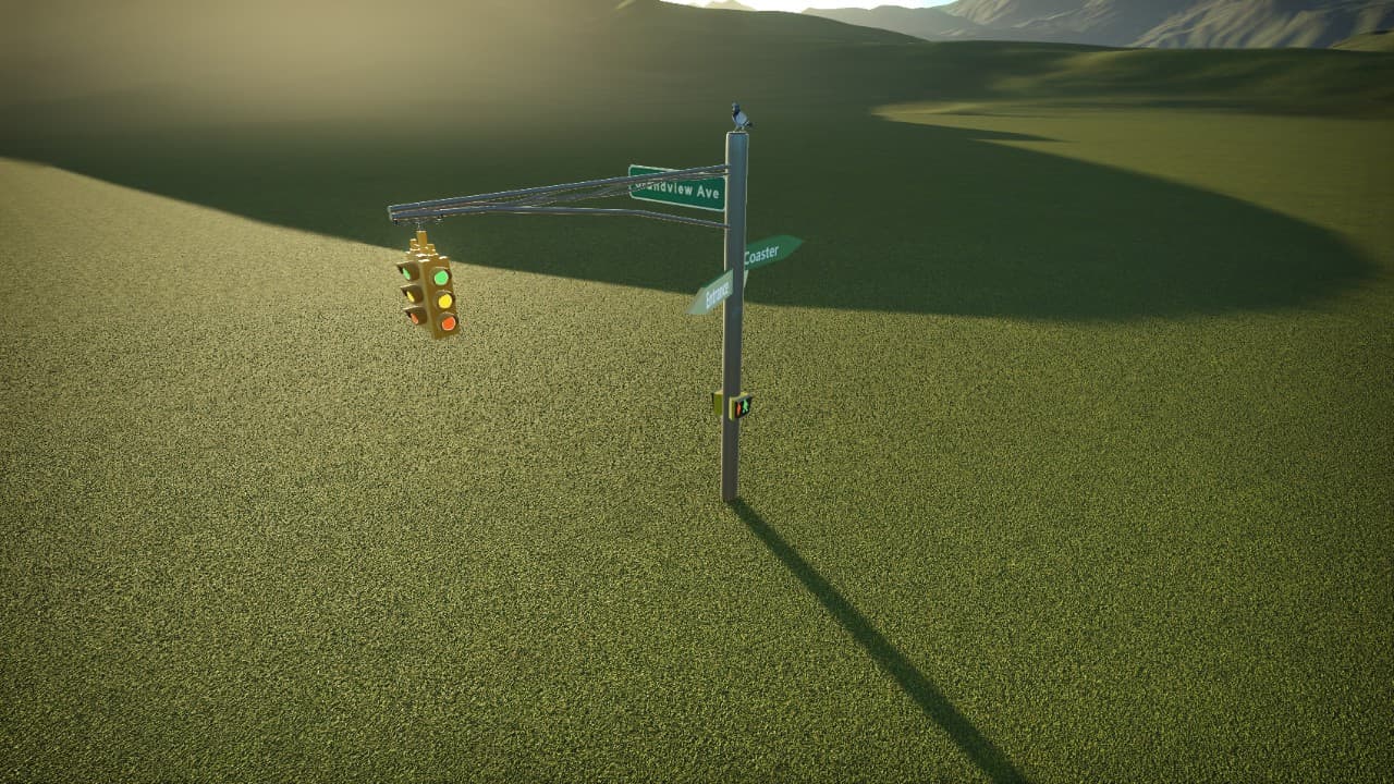Traffic lights — Planet Coaster Steam Workshop preview image