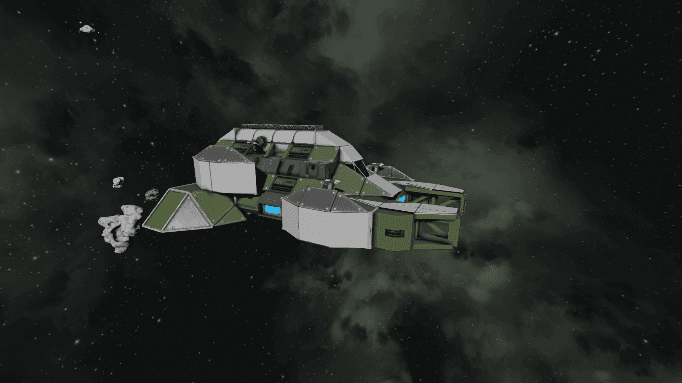 [STR] V-127 Raven class Gunboat — Space Engineers Steam Workshop preview image