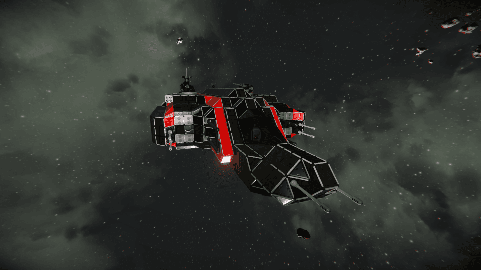 Nocturne Gunship — Space Engineers Steam Workshop preview image