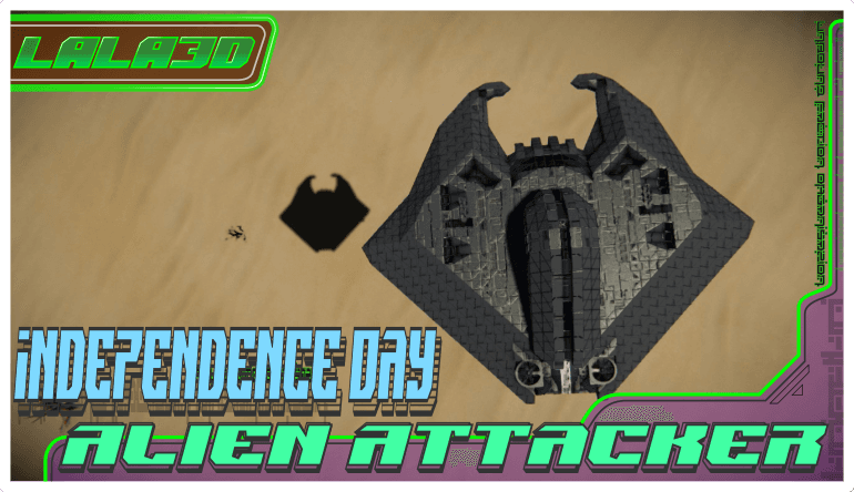 Alien Attacker — Space Engineers Workshop preview