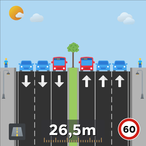 BRT and Car 1-2 Medium Stop — Cities: Skylines Workshop preview