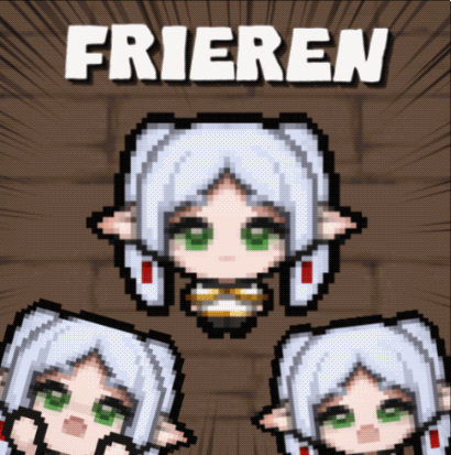 芙莉莲伊甸换皮 Frieren (Eden reskin) — The Binding of Isaac: Rebirth Workshop preview