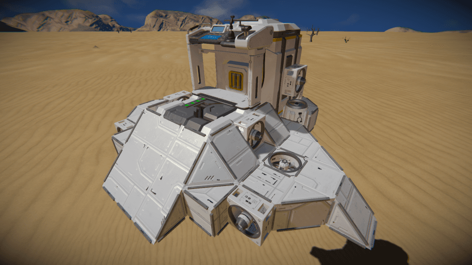 Utility Platform — Space Engineers Steam Workshop preview image