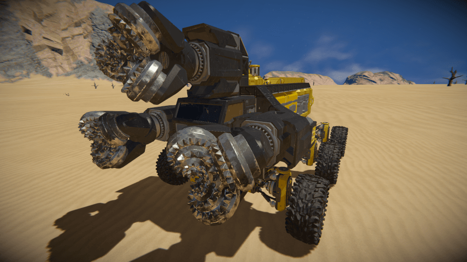 Mole Tunnel Bore — Space Engineers Workshop preview