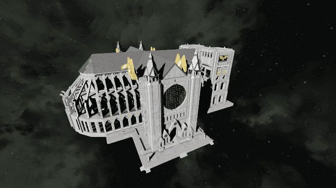 Warhammer Monastery — Space Engineers Workshop preview