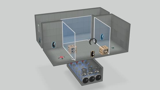Portal 1 Testchamber 01 — Portal 2 Workshop preview