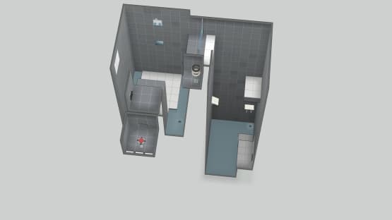 Portal 1 inspired chamber — Portal 2 Steam Workshop preview image