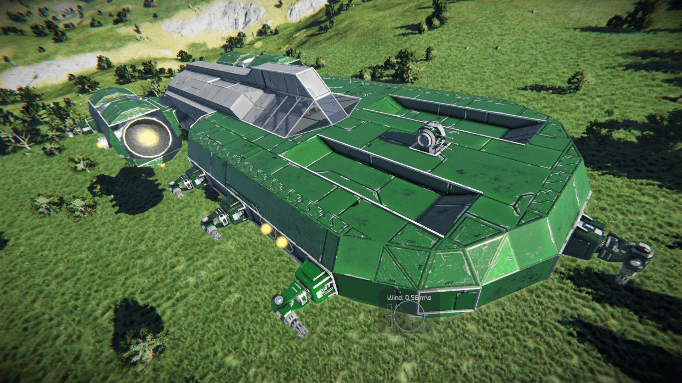 Salamander Corvette — Space Engineers Workshop preview