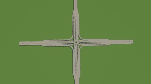 四向立交（mike‘s) — Cities: Skylines Steam Workshop preview image